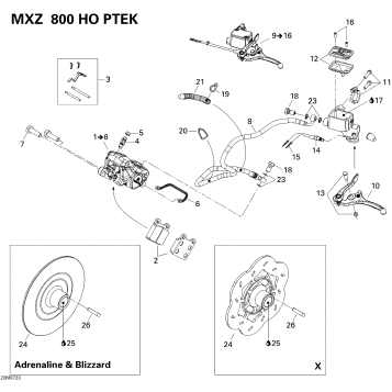 06- Hydraulic Brakes X, BLIZZARD