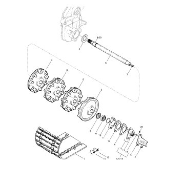 05- Drive Axle And Track