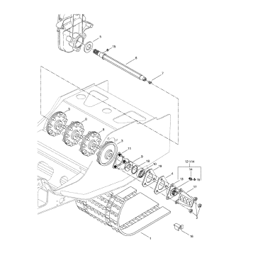 05- Drive Axle And Track