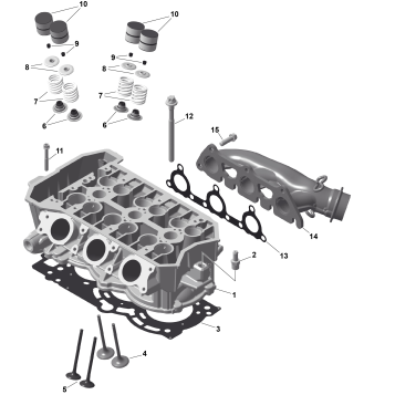 01- ROTAX - Cylinder Head