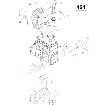 01- Engine And Engine Support 440