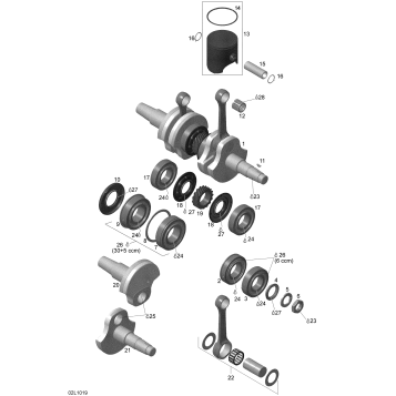 01- Crankshaft And Pistons