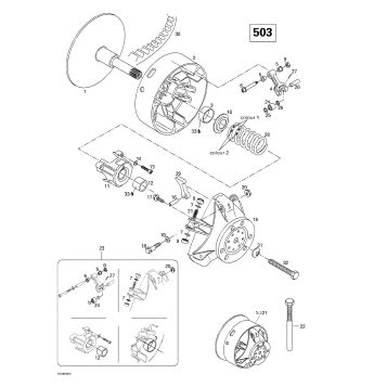 05- Drive Pulley (503)