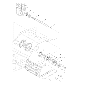 05- Drive Axle And Track
