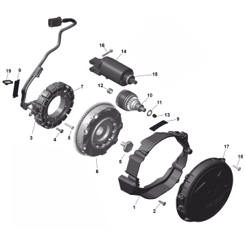 01- ROTAX - Magneto and Electric Starter
