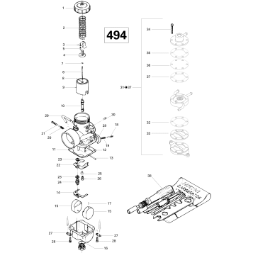 02- Carburetor 494