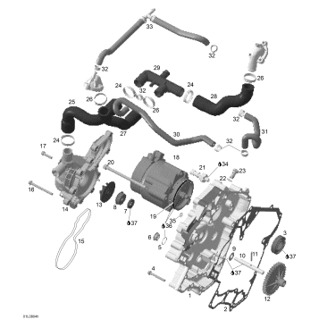 01- Waterpump And Alternator