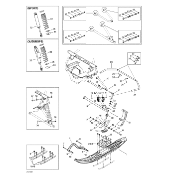 07- Front Suspension And Ski