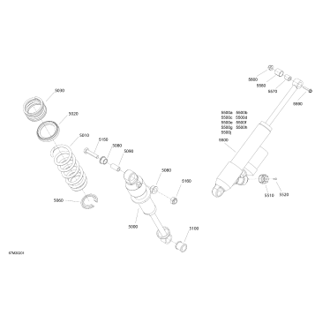 08- Suspension, Rear - Shocks - X