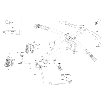 10- Steering Wiring Harness _40M1547