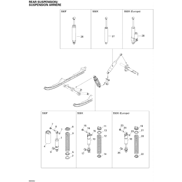 08- Rear Suspension Shocks X