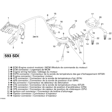 10- Engine Harness And Electronic Module V1