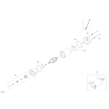 01- Electric Starter - 800R E-TEC