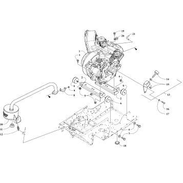 Engine, Exhaust and Components