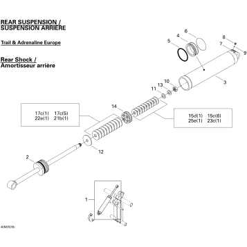 08- Take Apart Shock, Rear Trail, Adrenaline Europe