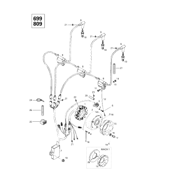 03- Magneto 12V 220W (699, 809)