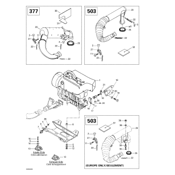 01- Engine Support And Muffler