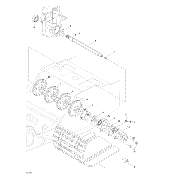 05- Drive Axle And Track
