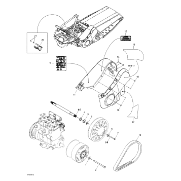 05- Pulleys System And Belt Guard