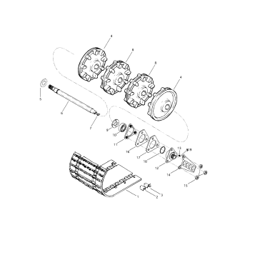 05- Drive Axle And Track