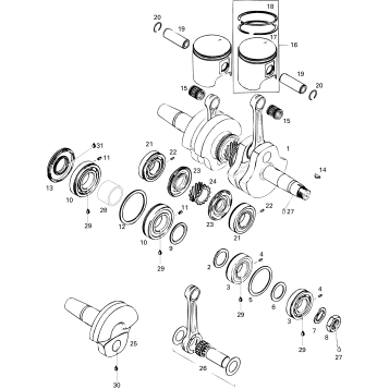 01- Crankshaft And Pistons