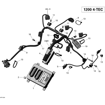 10- Engine Harness And Electronic Module