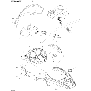 09- Windshield And Console Renegade X