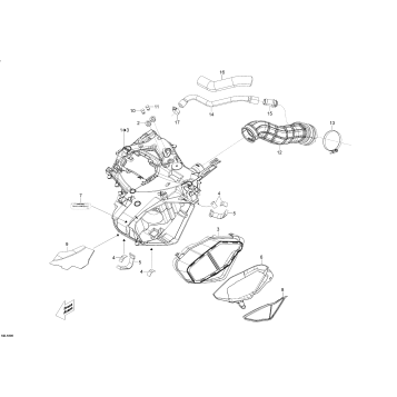 02- Air Intake 600 ACE - XU