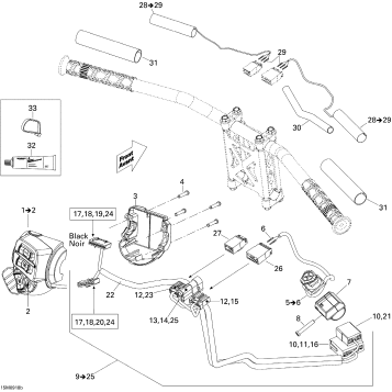 10- Steering Wiring Harness 1200