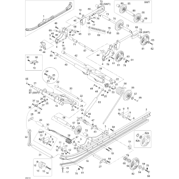 08- Rear Suspension WT 600