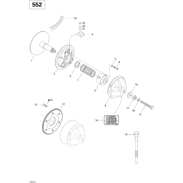 05- Drive Pulley (552)