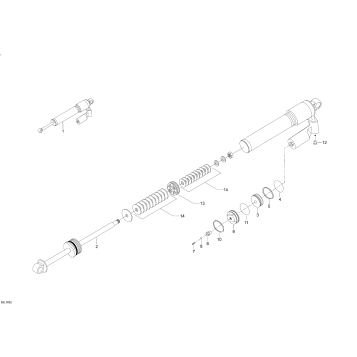 08- Rear Shocks Expedition - 800R E-TEC