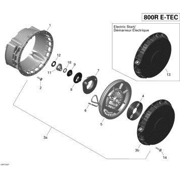 04- Rewind Starter - 800R E-TEC