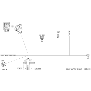 08- Electric - Hood Wiring Harness - 515179763