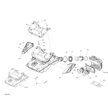 02- Air Intake - 600HO E-TEC Except Tundra