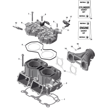01- ROTAX - Cylinder