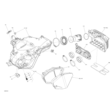 02- Air Intake - 600 CARB