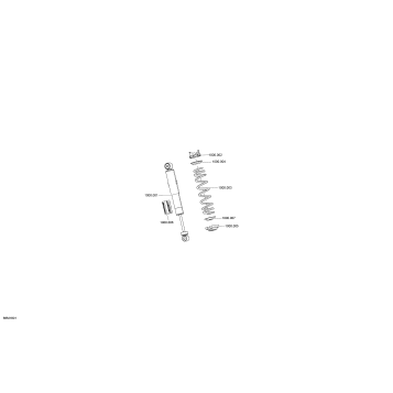 07- Front Shocks Summit - 600HO E-TEC - Package SP