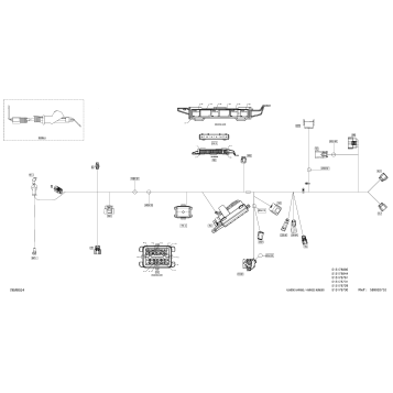 08- Electric - Main Harness - 515178729 - Multigauge VIP Medium