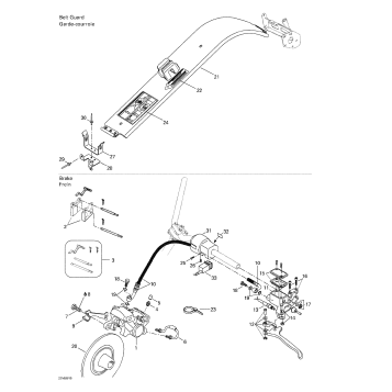 06- Hydraulic Brake And Belt Guard