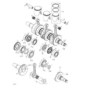 01- Crankshaft And Pistons