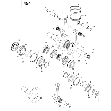 01- Crankshaft And Pistons 500
