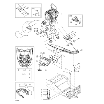 01- Engine Support And Muffler