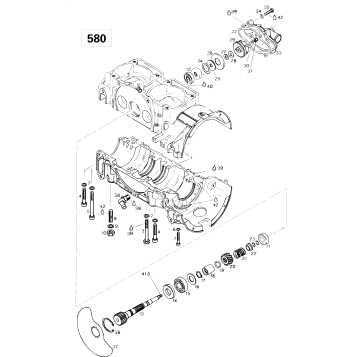 01- Crankcase (580)