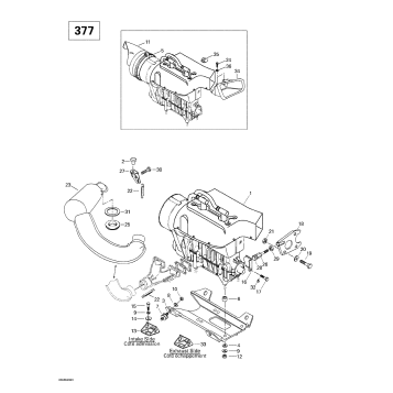 01- Engine Support Muffler (377)