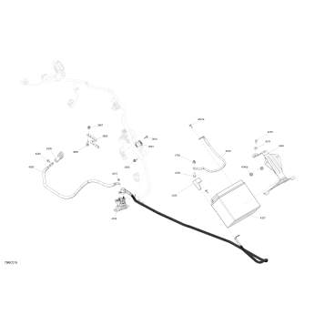 08- Electric - Lower Section - Model With Electric Start