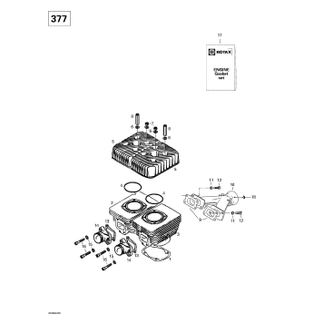 01- Cylinder, Exhaust Manifold (377)