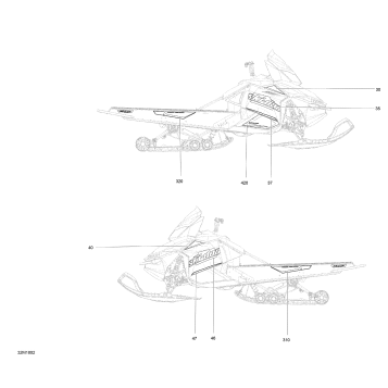 09- Decals MXZ - 600 Carb