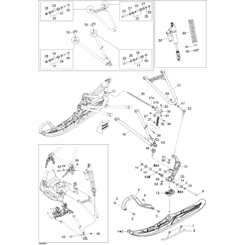 07- Front Suspension And Ski