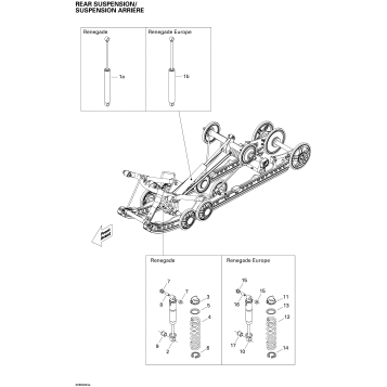 08- Rear Suspension Shocks Renegade